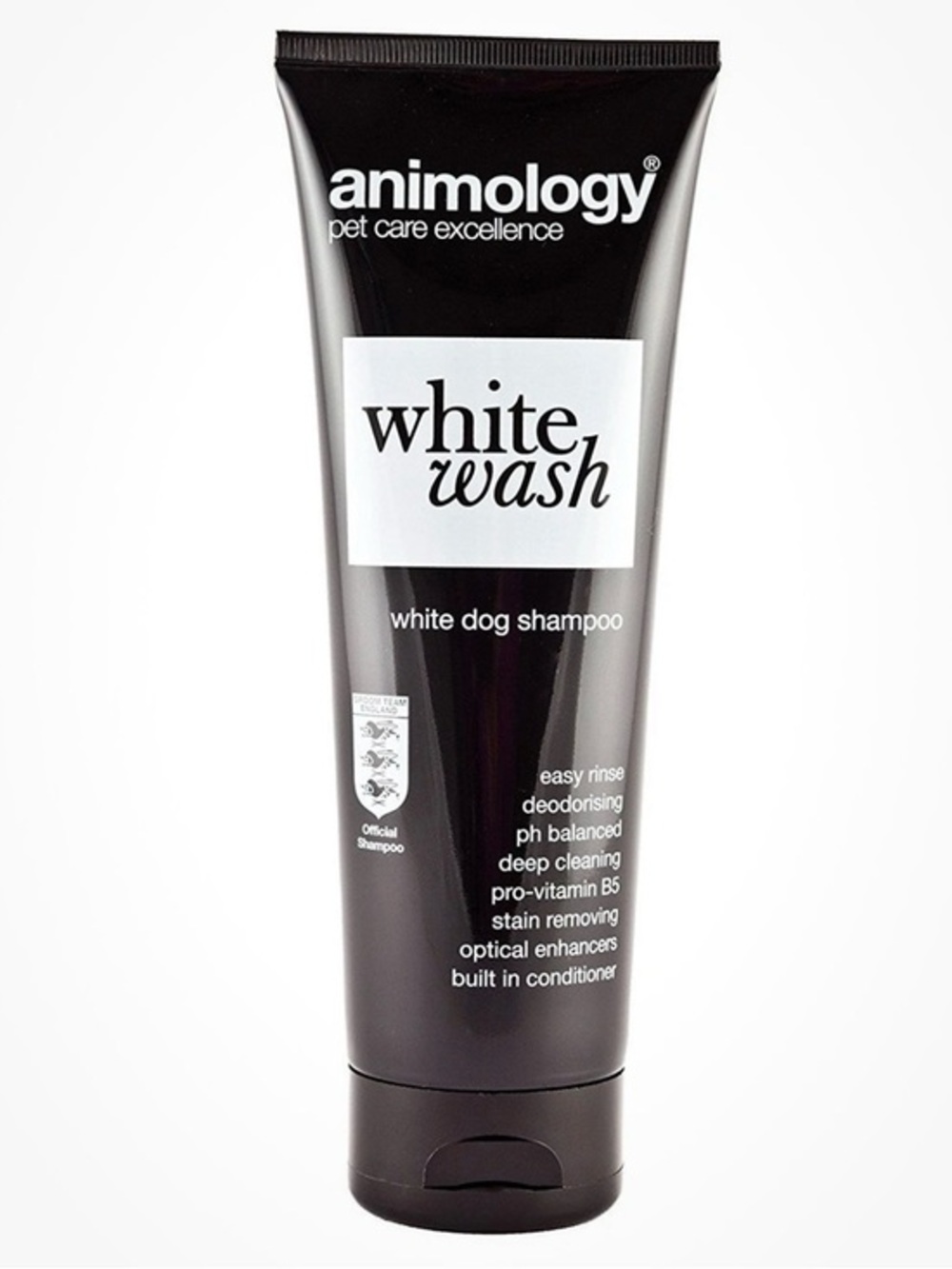 Animology White Wash White Dog Shampoo - Black Tube